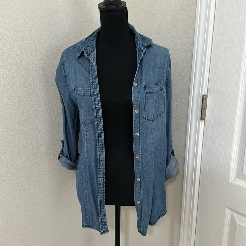 Chicos Jean Collard Shirt